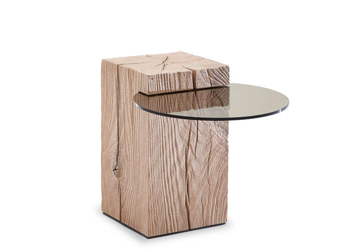 Naturstücke - Beistelltisch mittel Naturstücke - Beistelltisch mittel